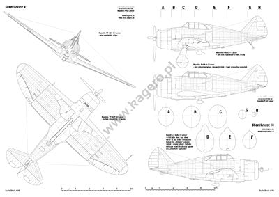 Kagero 7122 Republic P-43 Lancer EN/PL – zdjęcie 4