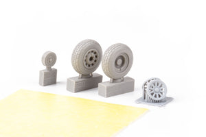 Eduard 648989 P-51B/ C wheels block tread EDUARD 1/48 – zdjęcie 5