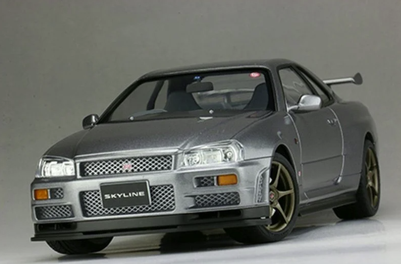 Fujimi 04666 Skyline GT-R V-specII Nur w/Nismo Front Aero Bumper BNR34 1/24 – image 2