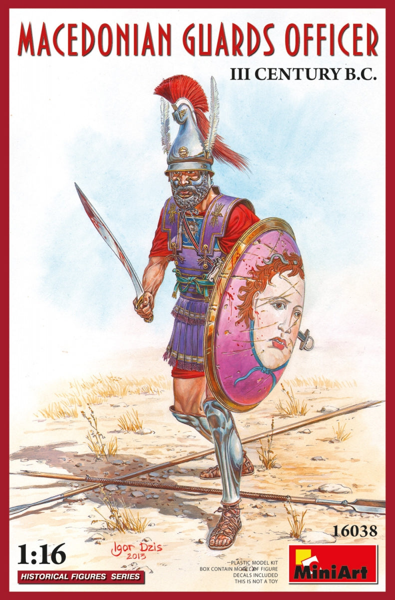 MiniArt 16038 Macedonian Guards Officer. III Century B.C. 1/16