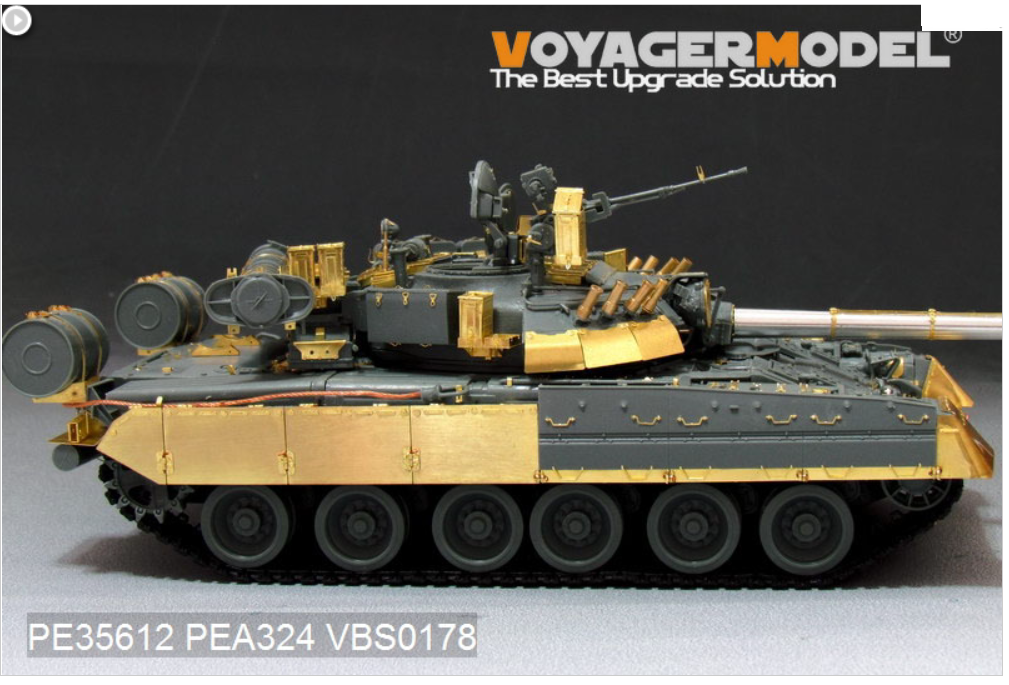 Maquette Voyager PE35612 T-80U Char de combat principal soviétique/russe pour X ACT XS35001 1/35 – image 2