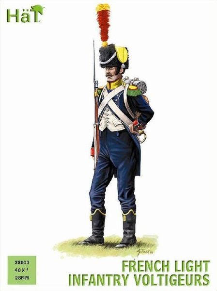 Hat 28003 Napoleonic French Light Infantry Voltigeurs 28mm