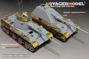 Voyager Model PE35867 WWII German Jagdpanther II tank destroyer basic gor AMUSING HOBBY 1/35 – zdjęcie 7