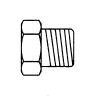 Harder &amp;amp; Steenbeck 105723 Thread Reducer. 1/8&amp;quot; inner to 1/4 outer