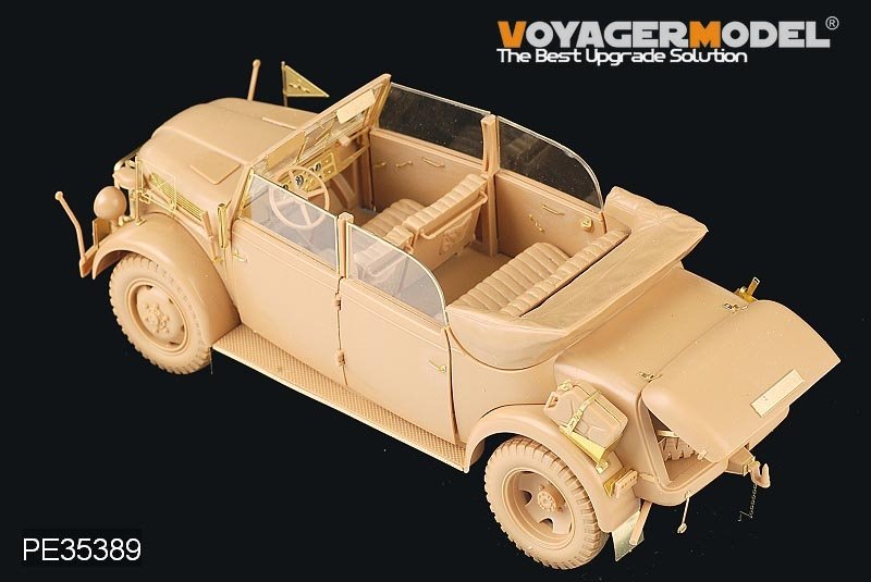 Voyager Model PE35389 WWII German Steyr 1500A Kommandeurwagen for TAMIYA 35235 1/35 – image 4