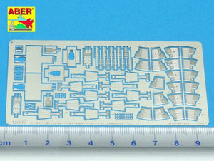Aber 35A094 Magazines and ammo boxes for 20mm KwK 30 and 38 German clasps and clamps (2nd choice) 1/35 – zdjęcie 2