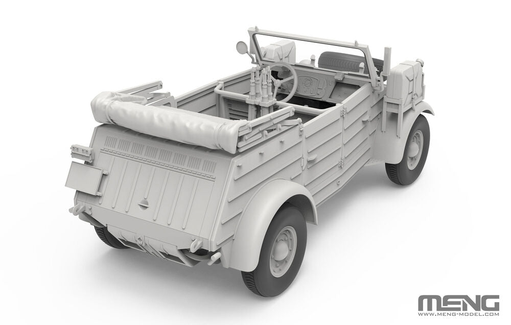 Meng Model VS-015 Type 82 German Pkw.K1 Kubelwagen (North Africa) 1/35 – zdjęcie 3