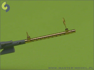 Master AM-32-013 German aircraft machine gun MG 15 - turned barrels and etched sights (2pcs) 1/32 – zdjęcie 3