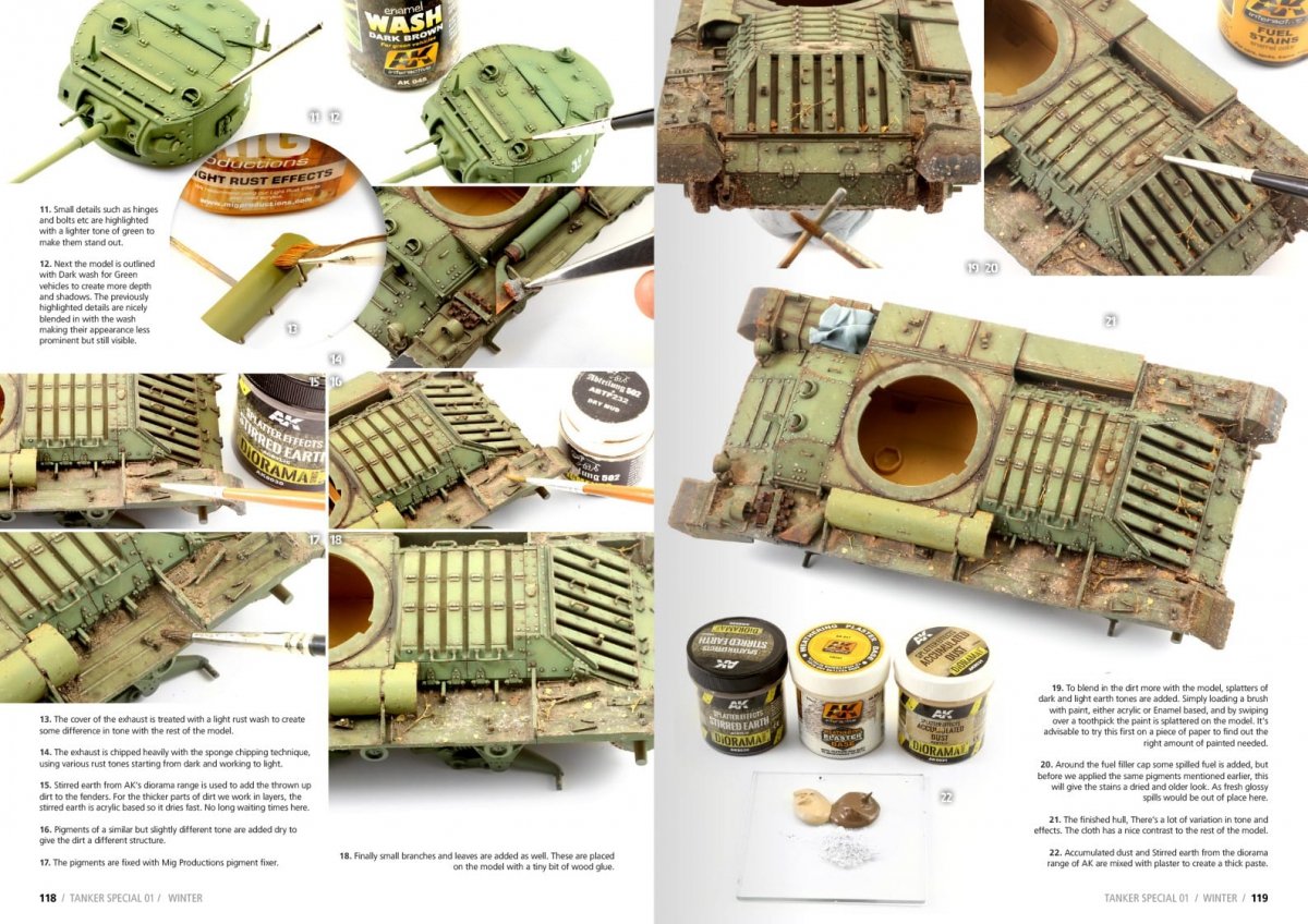 AK Interactive AK4842 TANKER TECHNIQUES MAGAZINE - SPECIAL WINTER (eng.) – Bild 5