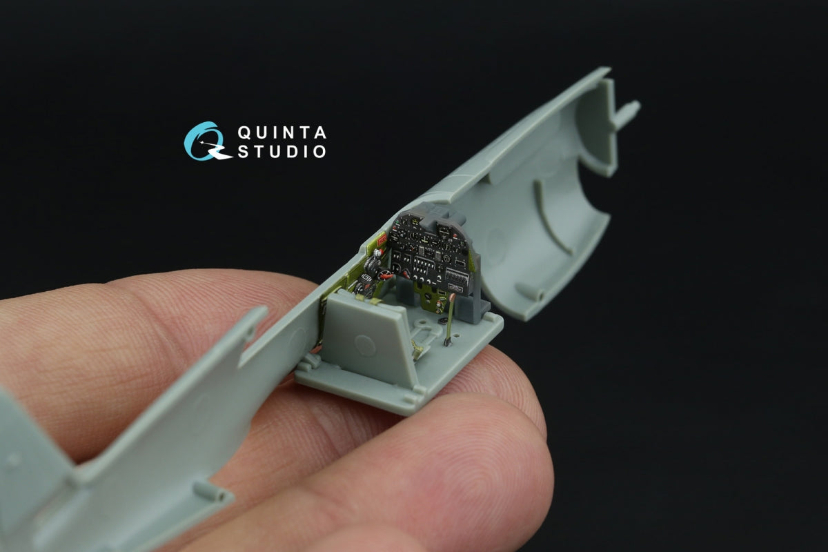 Quinta Studio QD+72212 P-40M Warhawk 3D-Printed &amp;amp; coloured Interior on decal paper (Academy) (with 3D-printed resin parts) 1/72 – zdjęcie 8