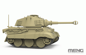Meng Model WWT-021 World War Toons King Tiger (Henschel Turret) German Heavy Tank – zdjęcie 3