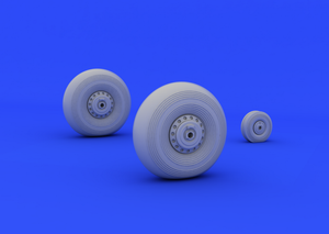 Eduard 672025 Lancaster wheels 1/72 (AIRFIX) – zdjęcie 2