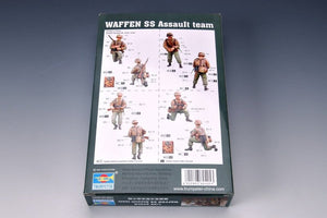 Trumpeter 00405 WAFFEN SS ASSAULT TEAM 1/35 – immagine 3
