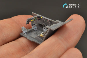 Quinta Studio QD48240 Bf 109E-3/4 3D-Printed &amp;amp; colored Interior on decal paper (Wingsy kits) 1/48 – image 6