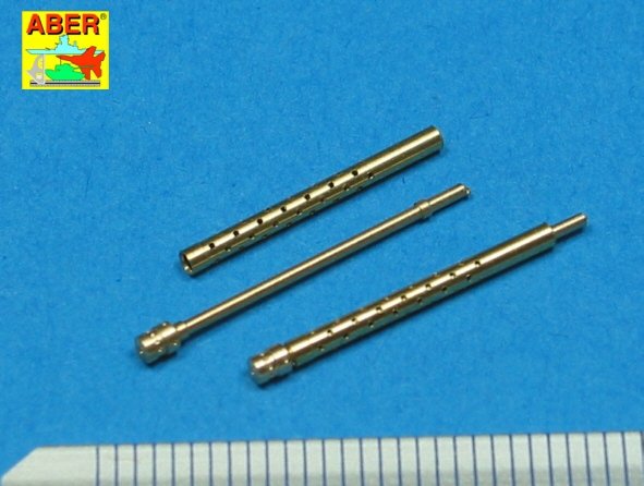 Aber A32012 Set of 2 barrels for Japanese 7,7 mm Type 97 aircraft machine guns 1/32 – immagine 2