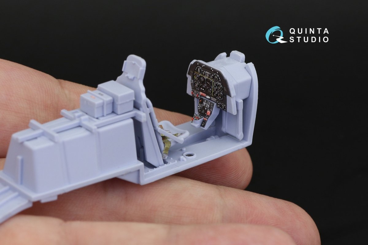 Quinta Studio QD48254 P-51D Late 3D-Printed &amp;amp; colored Interior on decal paper (Airfix) 1/48 – image 7