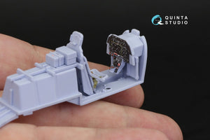 Quinta Studio QD48254 P-51D Late 3D-Printed &amp;amp; colored Interior on decal paper (Airfix) 1/48 – image 7