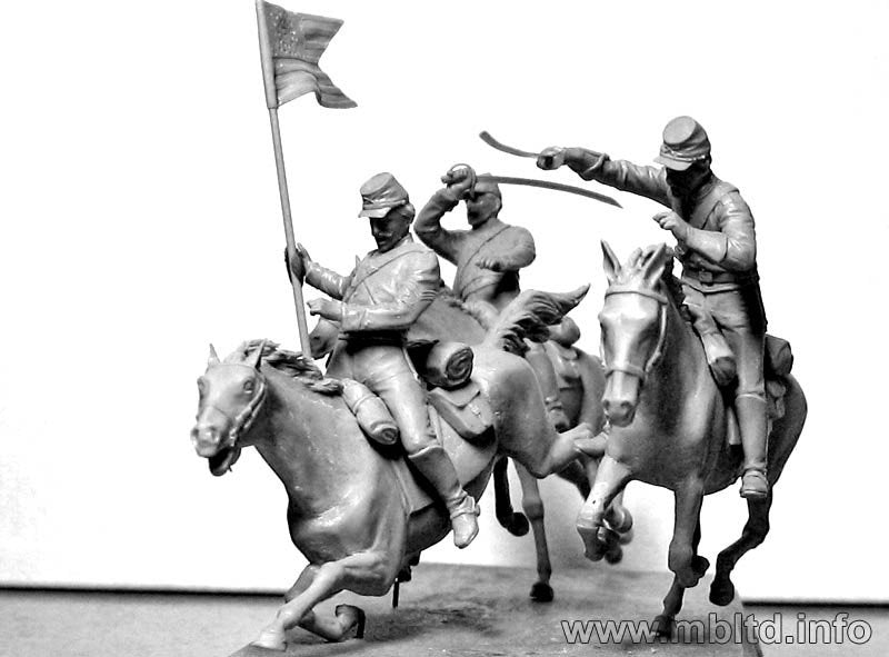 Master Box 3550 8th Pennsylvania Cavalry (Battle of Chancellorsville,1863) 1/35 – zdjęcie 3