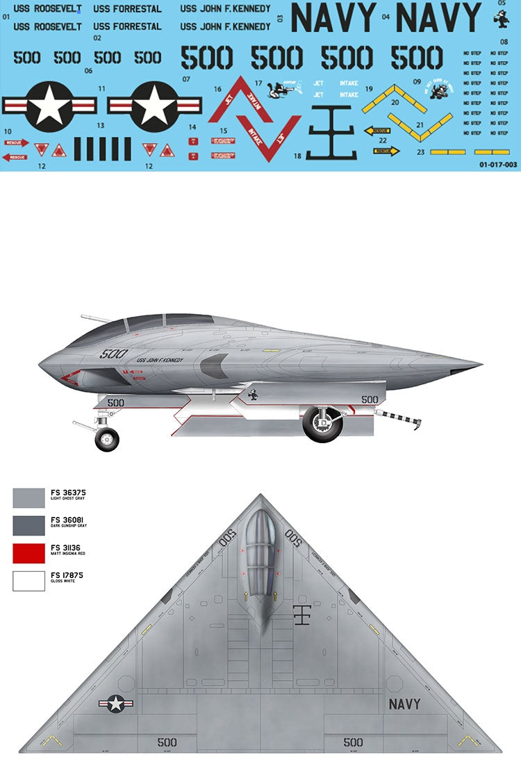 Modelcollect UA48001 U.S.Navy A-12 Avenger II 1/48