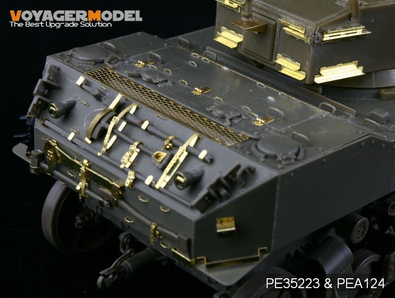 Voyager Model PEA124 WWII US Army M3/M5/M8 grousers (For All) 1/35 – zdjęcie 5