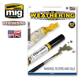 AMMO of Mig Jimenez 4516PL The Weathering Magazine - WASHES, Filters and Oil Paints Polish EDITION