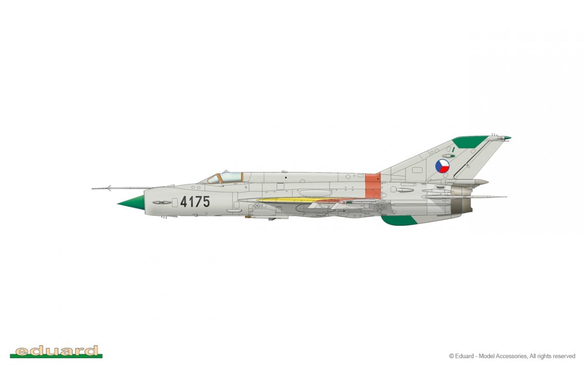 Eduard 7453 MiG-21MF Interceptor Weekend Edition 1/72 – zdjęcie 2