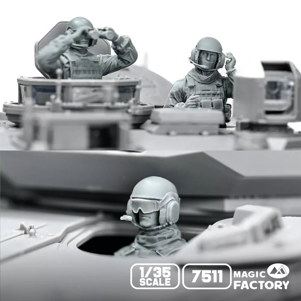 Magic Factory 7511 Modern US Army Combat Vehicle Crew Set (2020s) 1/35 – image 4