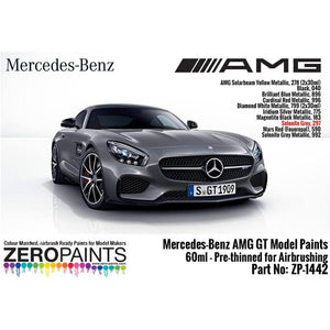 Zero Paints ZP-1442-SELENITE MATT Mercedes-AMG GT Selenite Gray 60ml