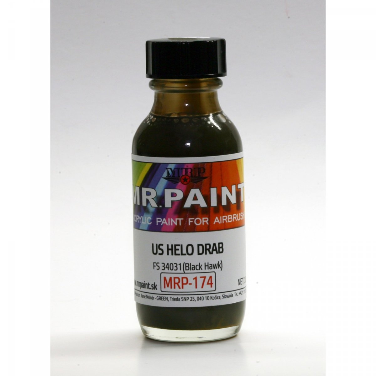 MR. Paint MRP-174 US HELO DRAB UH-60 Black Hawk 30ml – zdjęcie 2