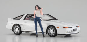 Hasegawa SP614 Toyota Supra A70 2.0GT Twin Turbo 1990 With Girl&amp;#39;s Figure 1/24 – zdjęcie 2