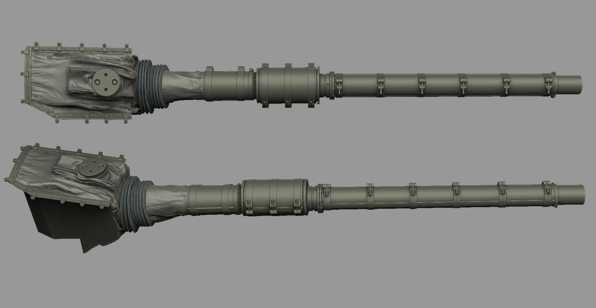 Panzer Art GB35-144 M68 Gun barrel for IDF Merkava 1&amp;amp;2 MBT 1/35 – zdjęcie 4
