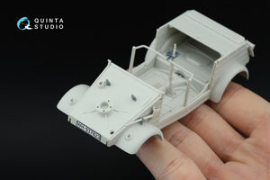 Quinta Studio QD+35151 Kubelwagen Type 82 3D-Printed &amp;amp; coloured Interior on decal paper (Meng VS-016) (with 3D-printed resin parts) 1/35 – zdjęcie 9