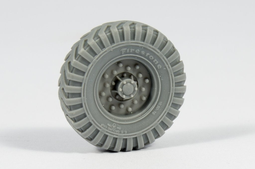 Panzer Art RE35-355 Chevrolet LRDG road wheels (Firestone 1) 1/35 – zdjęcie 2