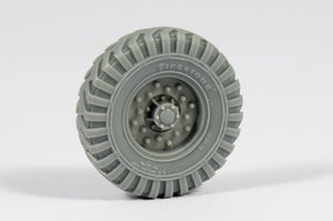 Panzer Art RE35-355 Chevrolet LRDG road wheels (Firestone 1) 1/35 – zdjęcie 2
