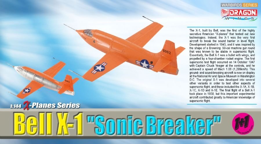 Dragon 51021 Bell X-1 &amp;quot;Sonic Breaker&amp;quot; 1/144