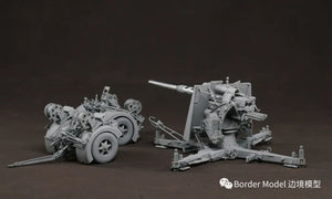Border Model BT-013 German 88mm Gun Flak36 w/6 anti-aircraft artillery crew members 1/35 – zdjęcie 8