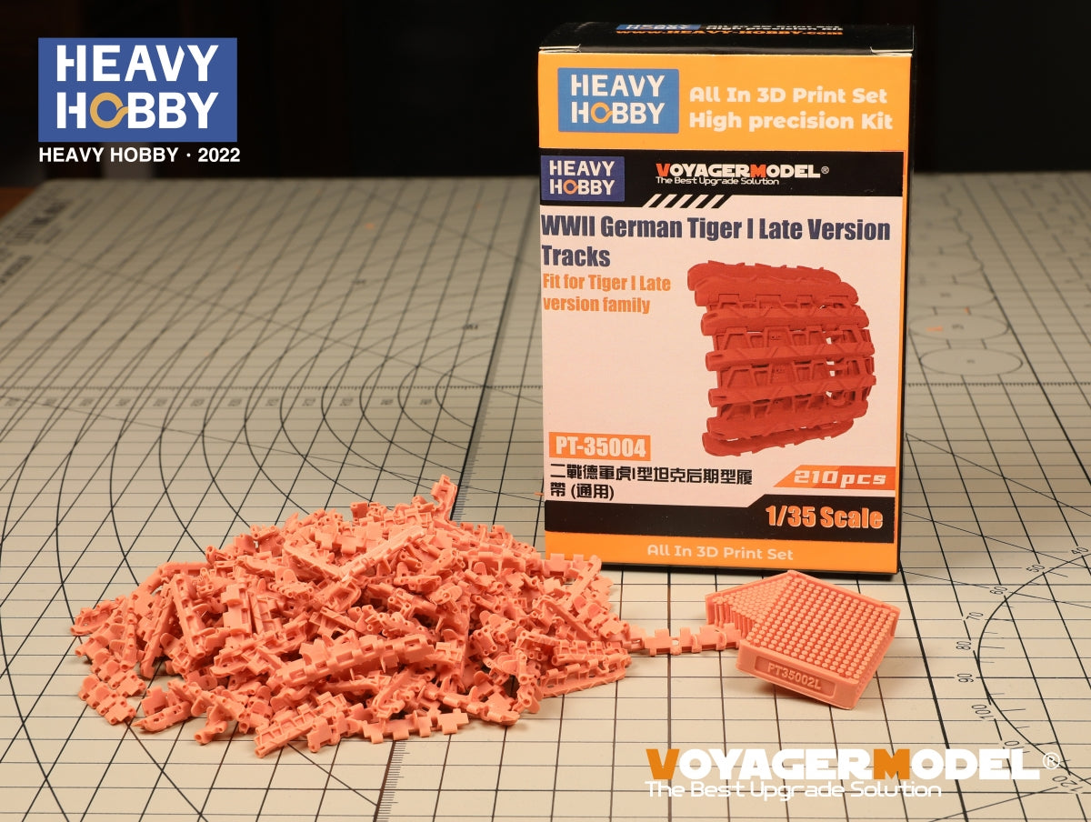 Heavy Hobby PT35004 WWII German Tiger I Late Version Tracks 1/35 – image 2