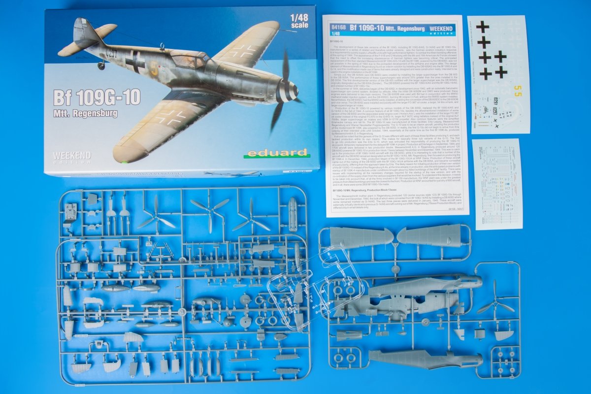 Eduard 84168 Bf 109G-10 Mtt. Regensburg 1/48 – zdjęcie 8