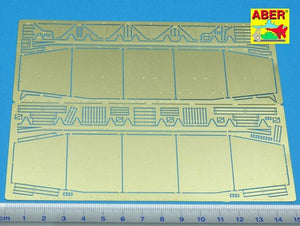 Aber 35A007 Osłony boczne do PzKpfw IV (H.J),Brummbar 1/35 – immagine 2