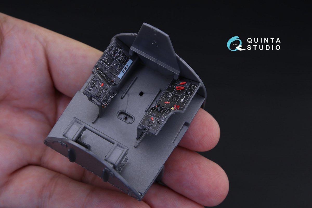 Quinta Studio QD32065 A-1H Skyraider 3D-Printed &amp;amp; coloured Interior on decal paper (for ZM SWS kit) 1/32 – zdjęcie 2