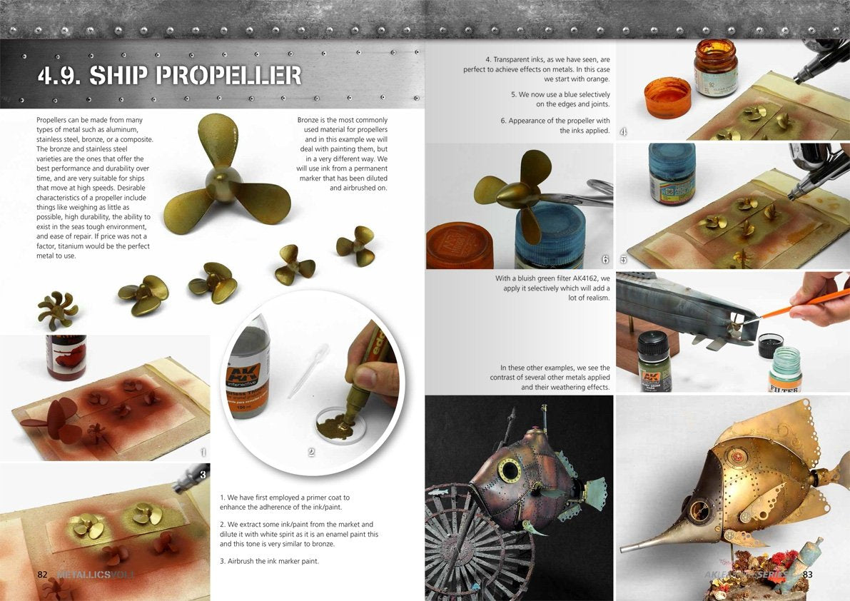 AK Interactive AK507 METALLICS VOL.1. LEARNING SERIES 04 – image 9