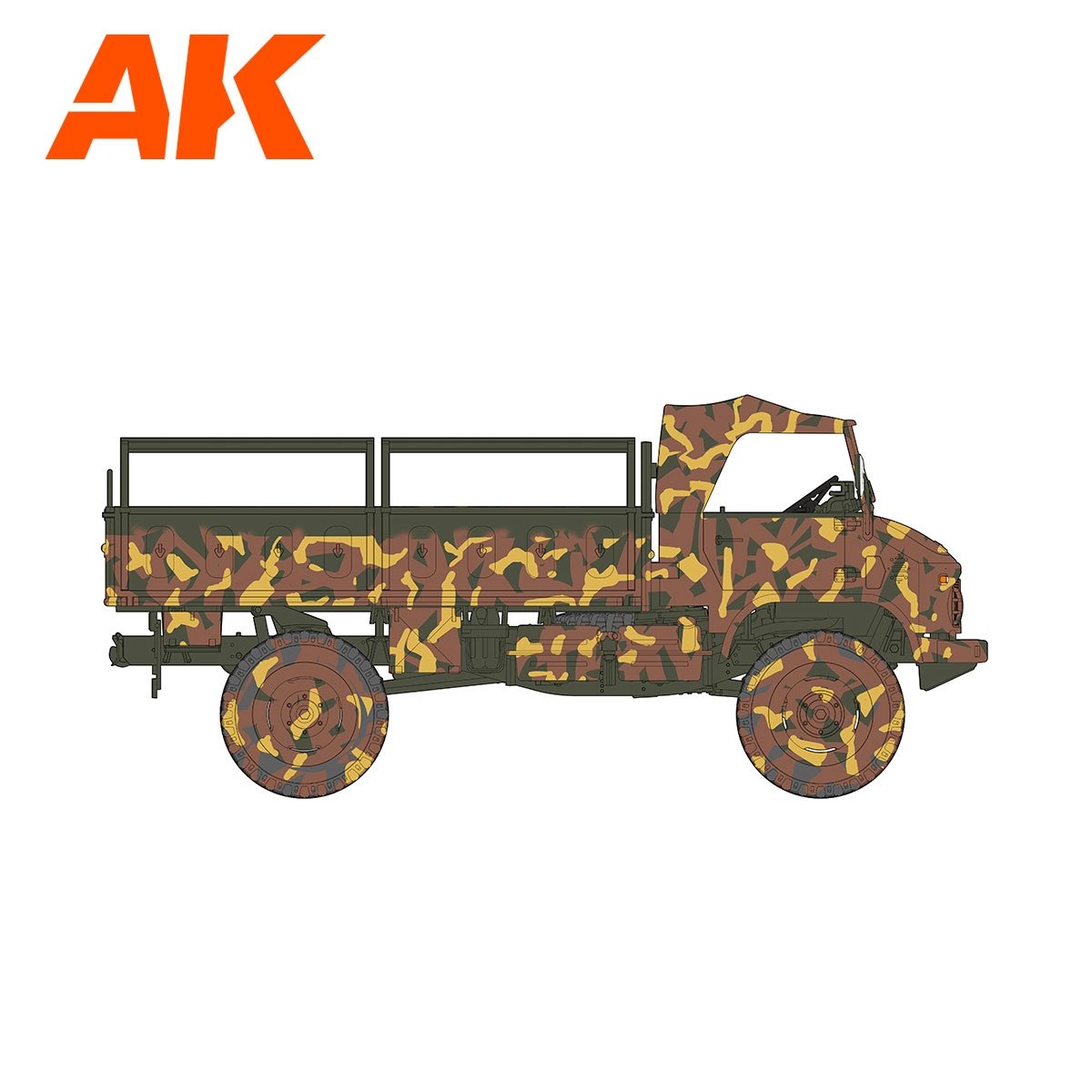 AK Interactive AK35505 UNIMOG S 404 EUROPE &amp;amp; AFRICA 1/35 – zdjęcie 6