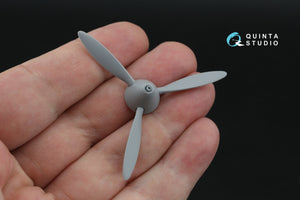 Quinta Studio QT48142 Yak-7B/Yak-9D Ratchet and early Exhaust (Zvezda) 1/48