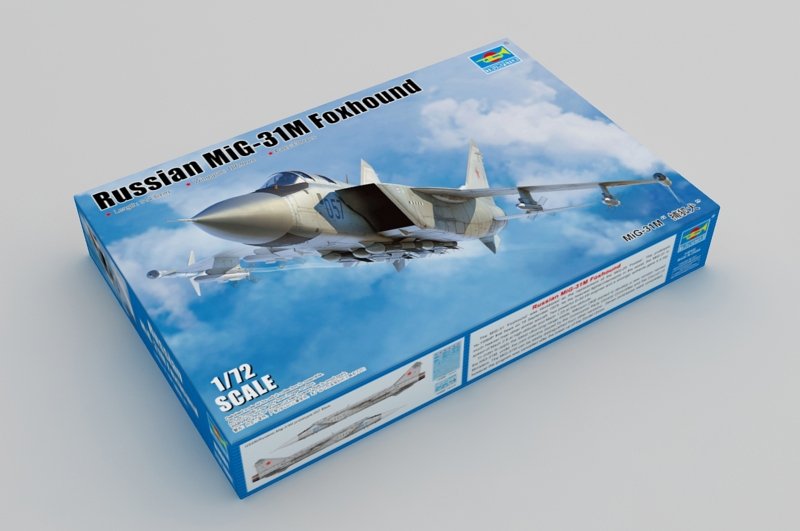 Trumpeter 01681 Russian MiG-31M Foxhound 1/72 – zdjęcie 2