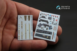 Quinta Studio QD32061 FW 190D-9 3D-Printed &amp;amp; coloured Interior on decal paper (for Hasegawa kit) 1/32 – zdjęcie 2