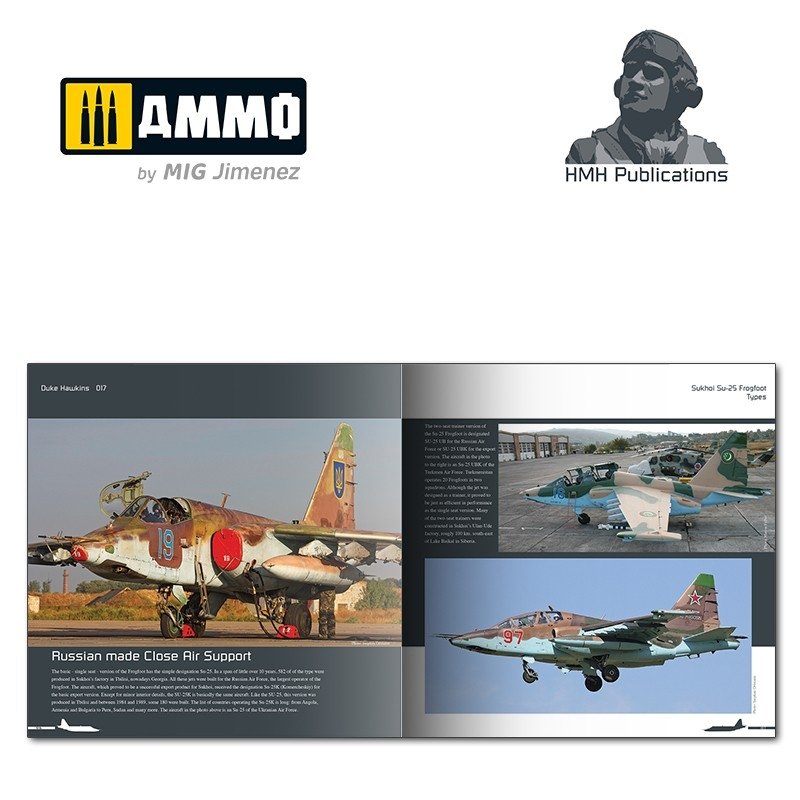 HMH Publications DH-017 Sukhoi Su-25 Frogfoot (English VErsion) – zdjęcie 2