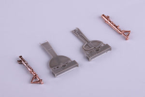 Eduard 648308 Bf 109F undercarriage legs BRONZE EDUARD 1/48 – image 5