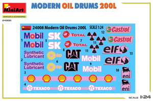 MiniArt 24008 MODERN OIL DRUMS 200L 1/24 – zdjęcie 2