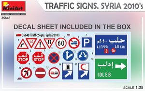 Miniart 35648 TRAFFIC SIGNS. SYRIA 2010’s 1/35 – zdjęcie 3
