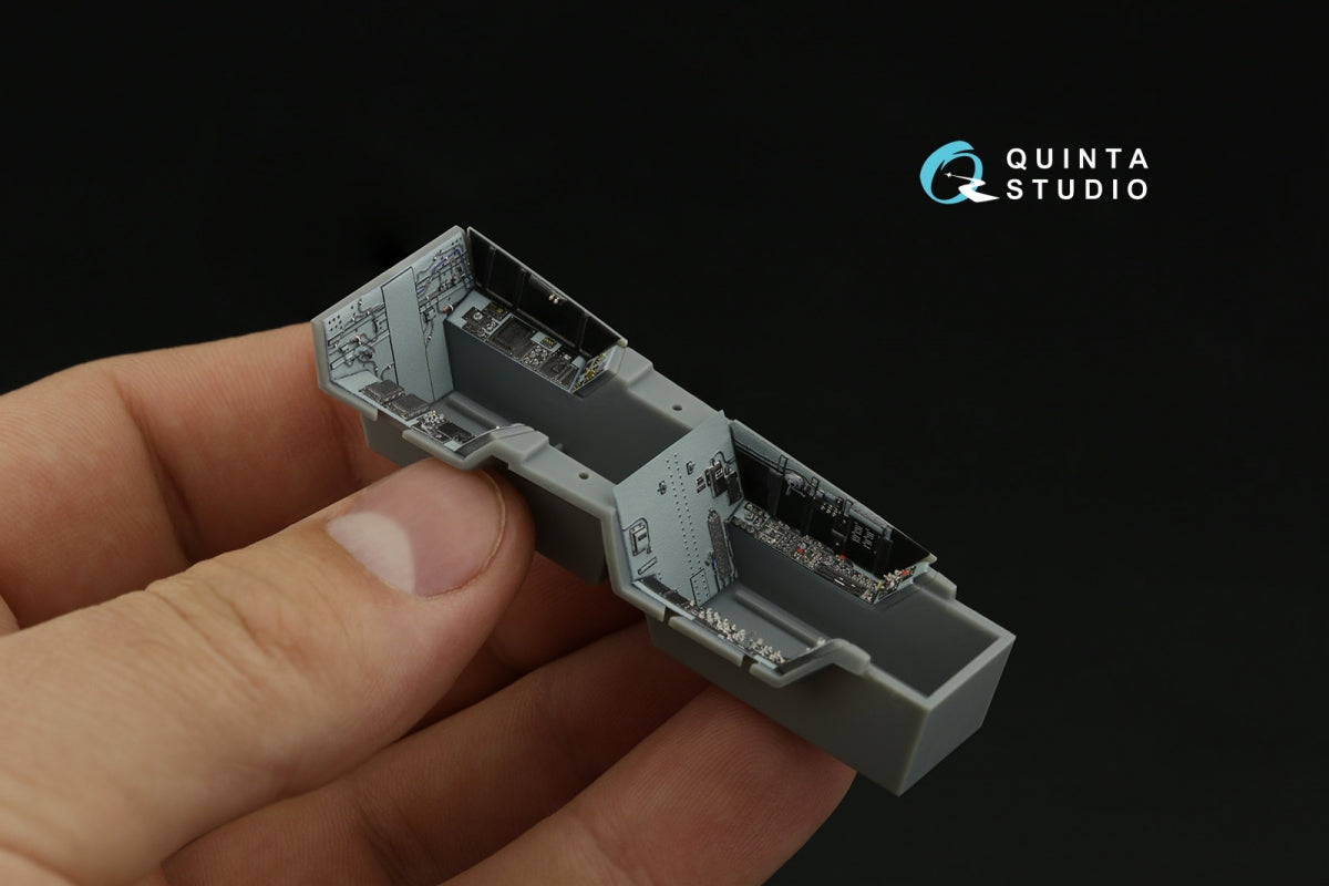 Quinta Studio QD48374 F/A-18F early 3D-Printed &amp;amp; colored Interior on decal paper (Hobby Boss) 1/48 – image 12